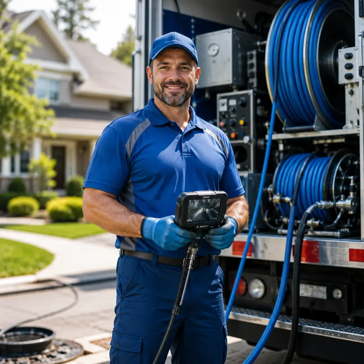 Local outdoor drain cleaning specialists in Calverton, NY